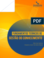 e-book GESTÃO DO CONHECIMENTO_ FUNDAMENTOS TEÓRICOS DE  GESTÃO DO CONHECIMENTO