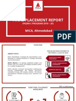 MICA Final Placement Report - 201