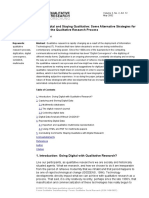 Sozialforschung: Forum: Qualitative Social Research