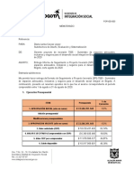 Memorando SPI 7565 Corte Agosto