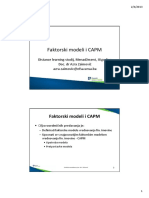 Faktorski Modeli Vrednovanja Finansijske Imovine-P