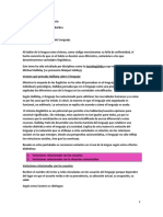 Clase 15 Teoria Variantes en El Uso Del Lenguaje 1 ANO