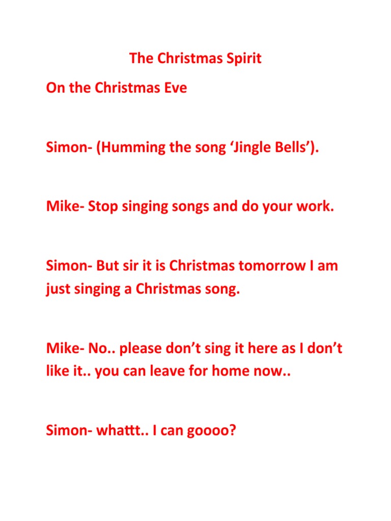 Christmas Spirits Transform Mike | PDF | Christmas