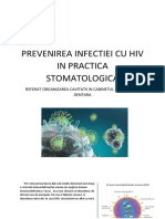 Prevenirea Infectiei Cu Hiv in Practica Stomatologica