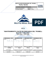 Matts-sig-An-p-mb-03 Matenimiento Chute de Descarga Del Tromell Mls 001 y Mls 002 STP 670 - STP 629