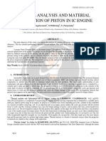 Thermal Analysis and Material Optimization of Piston in Ic Engine Ijariie8215