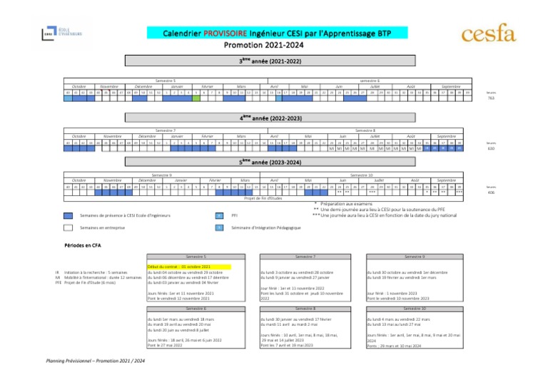 Calendrier Alternance 2023 2024 Calendrier D'alternance 2021-2024 | Pdf | Vacances