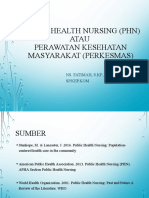 Public Health Nursing (PHN) Perkesmas