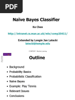 Naïve Bayes Classifier: Ke Chen