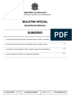 Boletim de Serviço da UFPE traz editais de seleção de pós-graduação