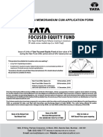 Tata Focused Equity Fund Kim