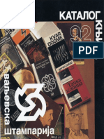 Katalog Knjiga Valjevske Stamparije