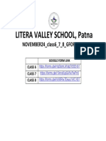 Litera Valley School, Patna: NOVEMBER24 - Class6 - 7 - 8 - GFORMLINK