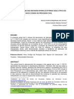 A Recorribilidade Das Decisões Interlocutórias Sob A Opticado Novo CPC