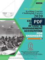 ICMAI CMA Engineers - Brochure - 2020