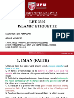 Islamic Etiquette