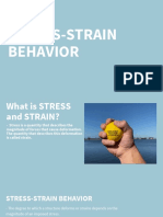 Stress Strain Behavior