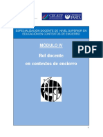 4- Modulo de Contenidos Nº4_Rol Docente en Contexto de Encierro