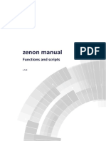 Zenon Manual: Functions and Scripts