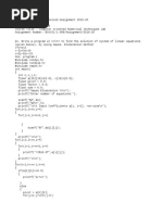 BCSL 058 Computer Oriented Numerical Techniques Lab Solved Assignment 2019 20