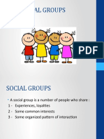 Social Groups