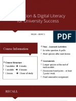 MOOC 1 - Information & Digital Literacy - Slide