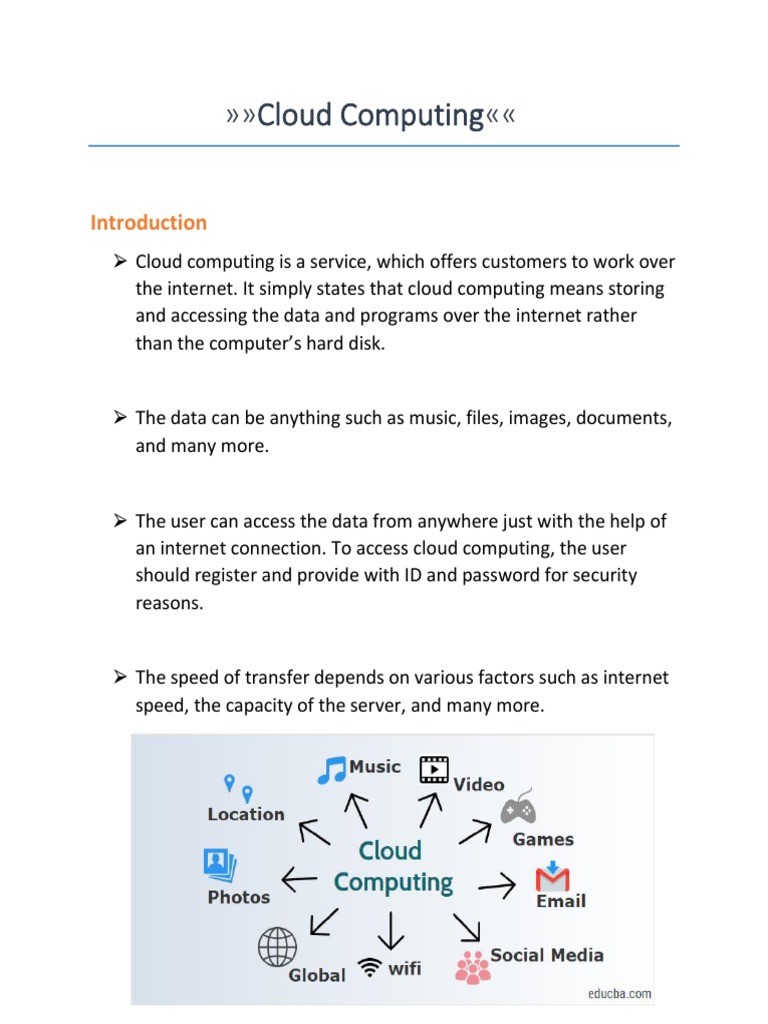 Cloud Computing | PDF | Cloud Computing | Computing