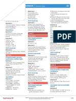 OPT B1 Grammar Answers