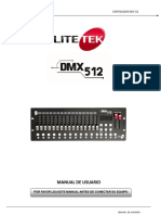 37 Controlador DMX 512
