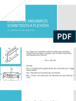 Diseño de Elementos Sometidos A Flexión y Corte