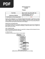Web Development INS2053 Project: Exam Date C A Phòng Đào T o Trên Phòng Thi Team Và Email:tungnt@isvnu - VN