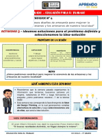 IV EXPERIENCIA DE APRENDIZAJE - ACT 3 -  5° GRADO EPT