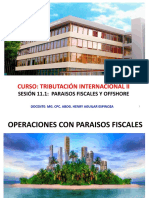 Sesion 11.1 Paraisos Fiscales y Offshore