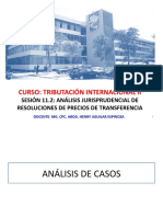 Sesion 11.2 Analisis Jurisprudencial de Precios de Transferencia