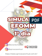 Simulado Efomm 02 - Dia 1