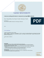 Linear Pre-Coding Performance in Measured Very-Large MIMO Channels