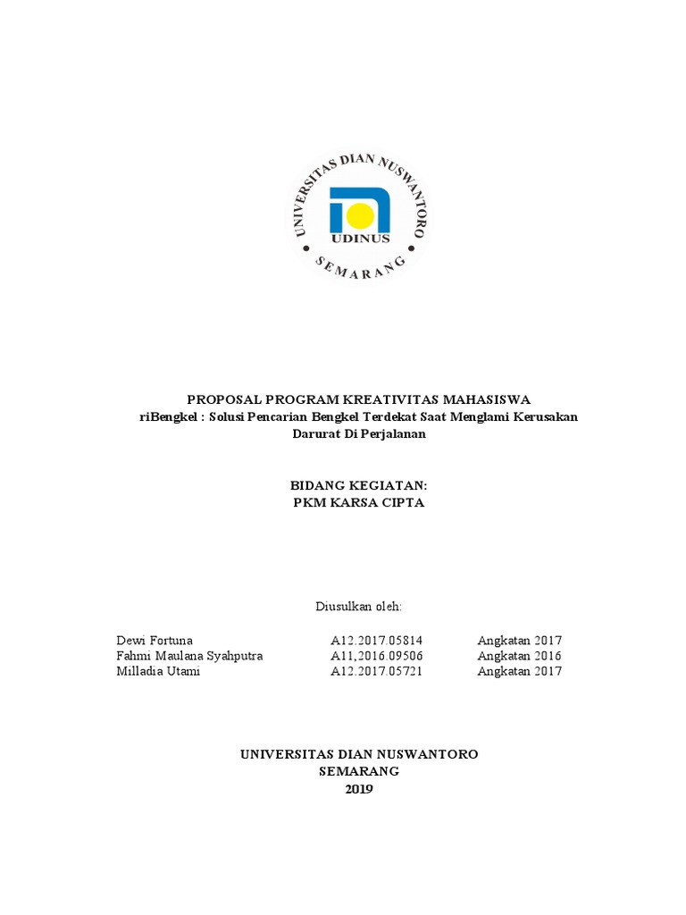 Contoh PKM KC | PDF