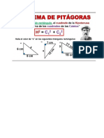 Formula de Pitagoras