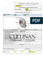 Inspección ventilador mina