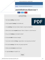 Gerunds and Infinitives Exercise 1 _ ENGLISH PAGE