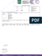 Informe de Ensayo: Cliente 3º ( )