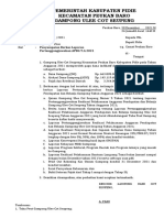 Surat Keuchik Hal Penyampaian Berkas LPJ APBG TA 2021