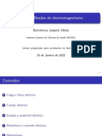 2021 - ISCISA - Tema - 2 - Noções de Electromagnetismo