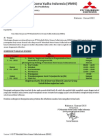 SURAT PANGGILAN TES PT Mitsubishi Motor Krama Yudha Indonesia, Makassar