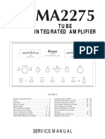 TUBE INTEGRATED AMPLIFIER SERVICE MANUAL