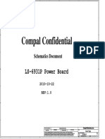 COMPAL LS-6931P Rev 1.0 Power Board