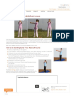 Standing Spinal Twist