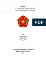 Aburizal Malik - 201910330311006 - Bandaging Pada Distortion Dislocation, Fracture, Dan Rehabilitasi Medik Dasar