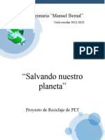 Proyecto Reciclaje PET