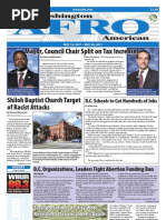 Washington D.C. Afro-American Newspaper, May 14, 2011